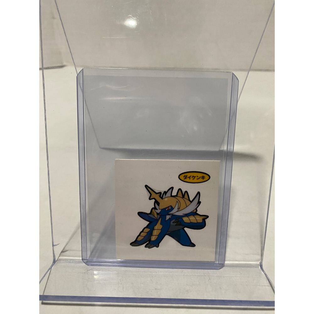 Nintendo Pokemon Samurott Sticker Japanese Blue Yellow Excellent